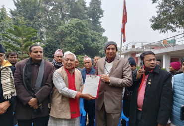 मधेसका मुख्यमन्त्री यादवले शपथ लिँदै